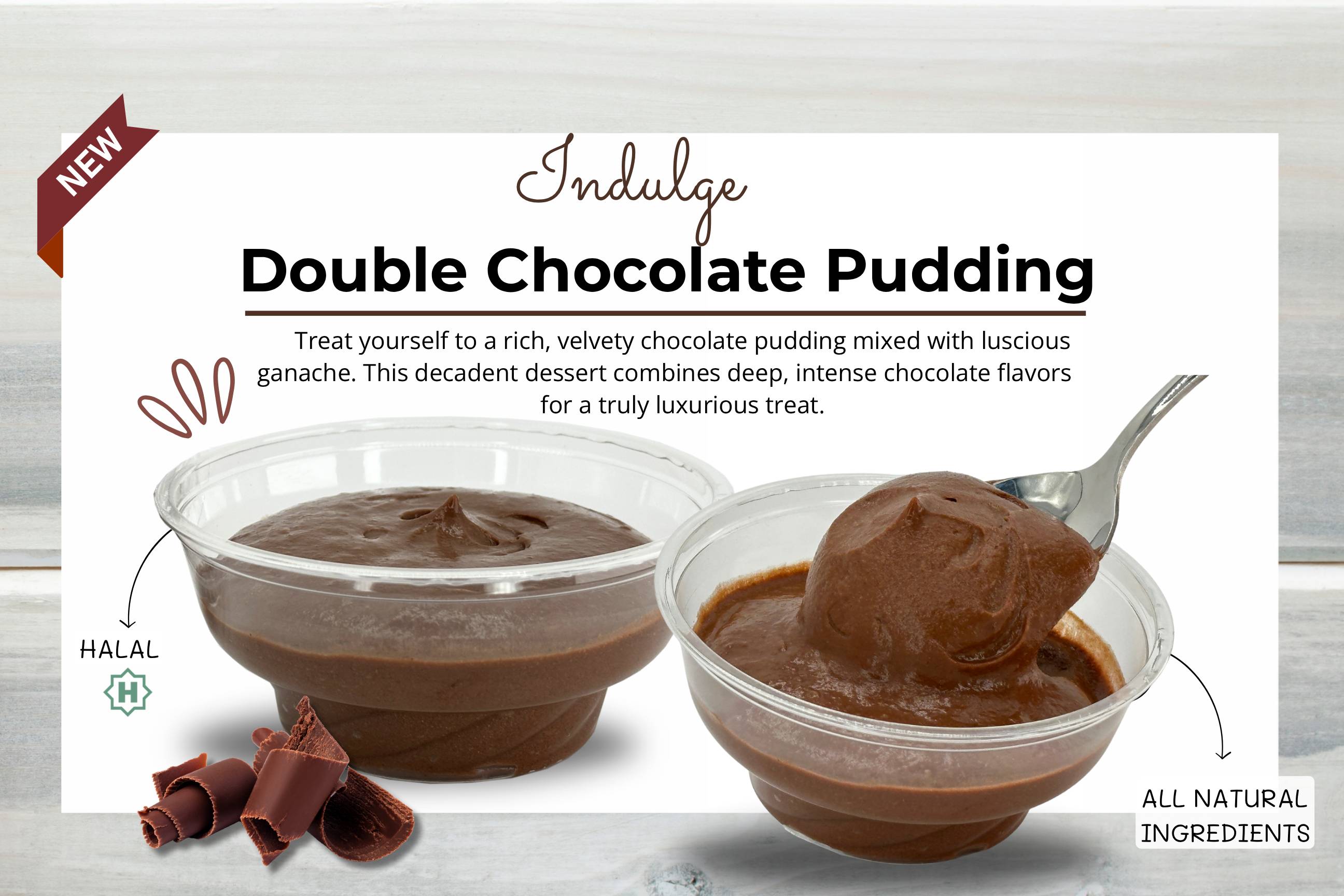Double Chocolate Pudding